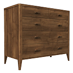 Комод из массива бука с 5-ю ящиками Tasteful Furniture варинант исполнения - 1 | Loft Concept в Москве