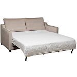 Диван двухместный раскладной светло-серый с кантом Pride варинант исполнения - 3 | Loft Concept в Москве