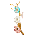 Бра с цветочным декором Miscellaneous herbs варинант исполнения - 2 | Loft Concept в Москве