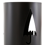 Подставка для зонтов из металла Umbrella-stand Black варинант исполнения - 4 | Loft Concept в Москве