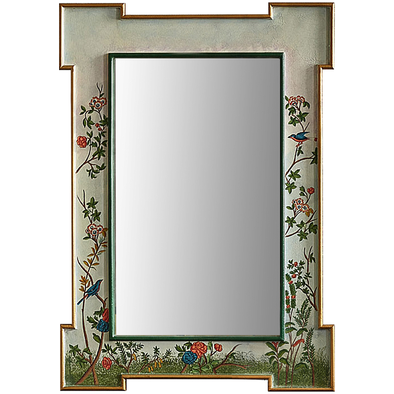       Chinoiserie Garden White Mirror     | Loft Concept 