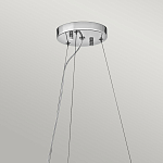 Люстра подвесная круглая с множеством вертикальных прямоугольных кристаллов Kichler варинант исполнения - 3 | Loft Concept в Москве