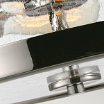 Потолочный светильник с цилиндрическим плафоном из прозрачного пузырькового стекла Feiss варинант исполнения - 2 | Loft Concept в Москве