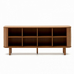 Буфет с 2-мя раздвижными дверцами из ясеневого шпона Toinette варинант исполнения - 2 | Loft Concept в Москве