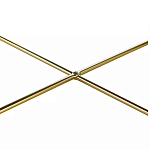 Кофейный столик овальный золотой Modern Mirror Gold Table варинант исполнения - 4 | Loft Concept в Москве