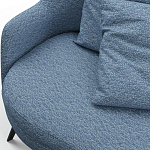 Мебельная ткань Шенилл голубой цвет 138 см T4-26 варинант исполнения - 8 | Loft Concept в Москве