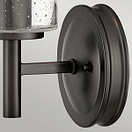 Бра с плафоном в форме цилиндра из прозрачного стекла с пузырьками Hinkley варинант исполнения - 10 | Loft Concept в Москве