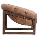 Двухместный диван Duncan винтажная коричневая кожа варинант исполнения - 2 | Loft Concept в Москве