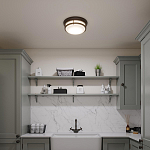 Потолочный светильник с белым матовым стеклянным плафоном в форме перевернутого конуса Hinkley варинант исполнения - 16 | Loft Concept в Москве