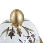 Ваза с нежным цветочным узором в пастельных тонах и крышкой с золотым акцентом Chinoiserie Ceramics варинант исполнения - 4 | Loft Concept в Москве