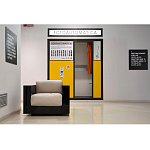 Дизайнерское кожаное кресло Poltronova Saratoga Armchair варинант исполнения - 5 | Loft Concept в Москве