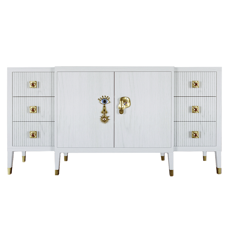 Большой Комод-буфет Elsa Dreams White с ящиками ivory ( слоновая кость ) Большой Комод-буфет Elsa Dreams White с ящиками ivory ( слоновая кость ) в Москве | Loft Concept