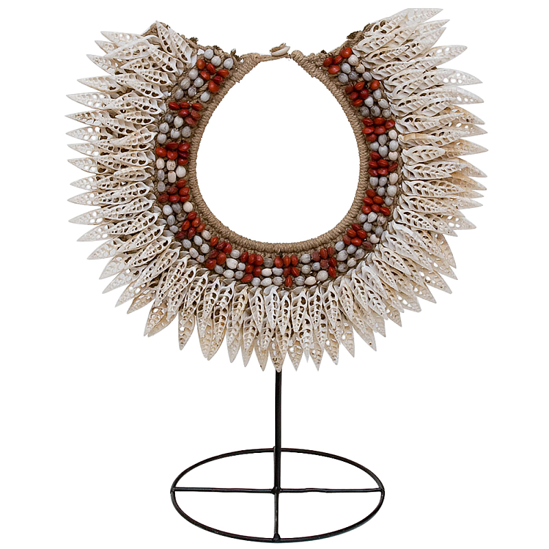       Ethnic Necklace Sharp Lacy Shells       | Loft Concept 