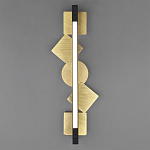 Светодиодное бра цвета античной бронзы Suprematism варинант исполнения - 4 | Loft Concept в Москве