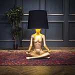 Лампа MANNEQUIN LAMP с абажуром телесный замок варинант исполнения - 4 | Loft Concept в Москве