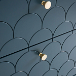 Комод с 6 выдвижными ящиками Scale Ornament Blue Chest of Drawers варинант исполнения - 5 | Loft Concept в Москве