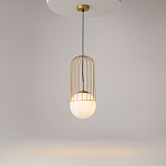 Подвесной светильник Cage Ball Pendant варинант исполнения - 2 | Loft Concept в Москве