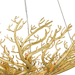 Люстра в форме золотой чаши из кораллов Coral Decor варинант исполнения - 1 | Loft Concept в Москве