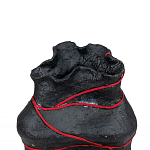 Ваза с красным кожаным жгутом "Красной нитью" варинант исполнения - 2 | Loft Concept в Москве