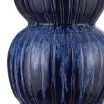 Настольная лампа с синим многослойным шарообразным корпусом Blue Glaze варинант исполнения - 1 | Loft Concept в Москве