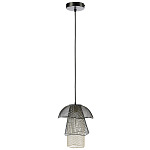 Подвесной светильник Black Grey Mesh Tube Lampshade Hanging Lamp варинант исполнения - 2 | Loft Concept в Москве