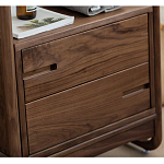 Вешалка деревянная с 2- мя ящиками Moon Walnut Furniture варинант исполнения - 8 | Loft Concept в Москве