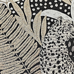 Мебельная ткань Шенилл коричневый принт 280 см T2-146 варинант исполнения - 2 | Loft Concept в Москве