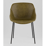 Стул Ashby экокожа зелёный варинант исполнения - 2 | Loft Concept в Москве