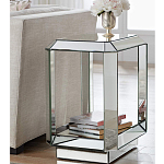 Зеркальный приставной стол Mirror Surface варинант исполнения - 2 | Loft Concept в Москве