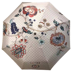 Зонт раскладной GUCCI дизайн 025 Бежевый цвет