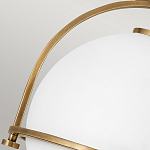 Потолочный светильник с плафоном в форме белого матового шара Hinkley варинант исполнения - 17 | Loft Concept в Москве