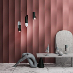 Гипсовая 3D Панель M-42 варинант исполнения - 1 | Loft Concept в Москве