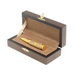 Флешка на 32 гб в виде патрона с гравировкой Герба РФ в подарочной коробке Metal Flash Drive варинант исполнения - 4 | Loft Concept в Москве