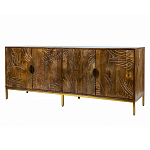 Широкая тумба с фактурным фасадом Termite варинант исполнения - 6 | Loft Concept в Москве