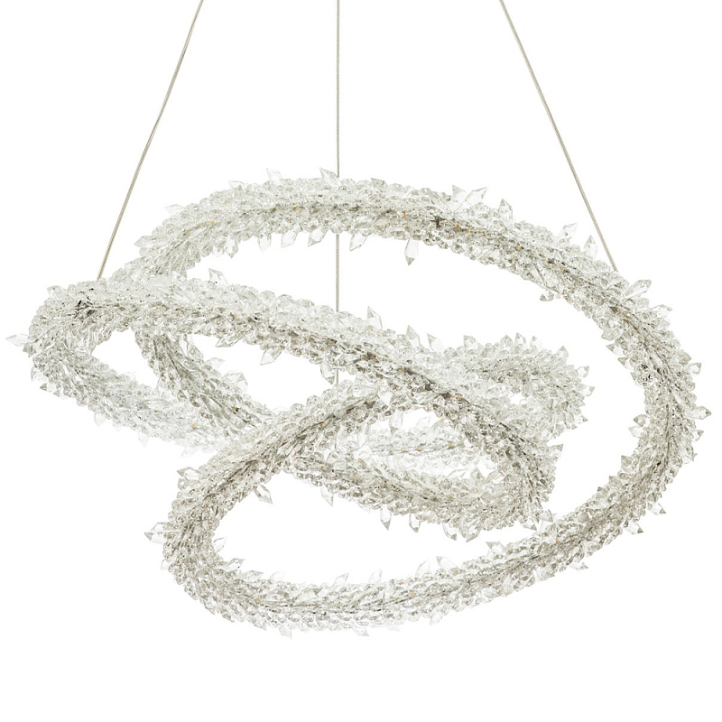       Gilbertine Crystals Twisted Chandelier     | Loft Concept 