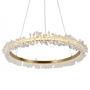 Crystal round chandelier Светильник Кольцо из Хрусталя 
