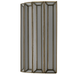 Бра с абажуром из панелей белого молочного стекла Stunned by Light варинант исполнения - 4 | Loft Concept в Москве