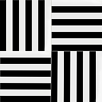 Дизайнерская плитка с узором Вертикаль варинант исполнения - 1 | Loft Concept в Москве