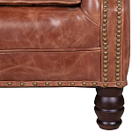 Кожаное кресло James Brown Leather Armchair варинант исполнения - 5 | Loft Concept в Москве