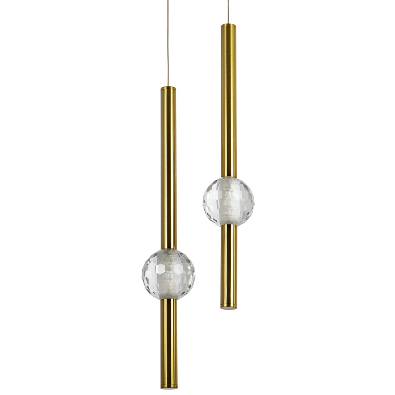    2-  Celestin Spheres Brass Hanging Lamp     | Loft Concept 