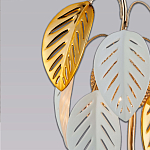 Бра в виде белых и золотых листьев Defoliation варинант исполнения - 2 | Loft Concept в Москве