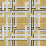 Дизайнерская плитка с узором Ступени варинант исполнения - 1 | Loft Concept в Москве