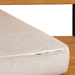 Двухместный диван из акации без подлоконтиков Amra варинант исполнения - 8 | Loft Concept в Москве