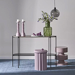 Подсвечник фигурный розовый Bright Accent 36 см варинант исполнения - 4 | Loft Concept в Москве