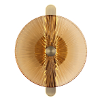 Бра с круглым стеклянным плафоном Gingham варинант исполнения - 1 | Loft Concept в Москве