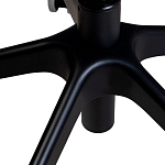 Стул с мягкой бежевой обивкой из велюра и подъемно-поворотным механизмом на черных колесиках Harper Beige варинант исполнения - 5 | Loft Concept в Москве