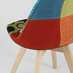 Стул с обивкой в стиле пэчворк Arvika варинант исполнения - 6 | Loft Concept в Москве