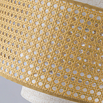 Торшер с декоративным поясом из плетеного бамбука Biuloggicu варинант исполнения - 6 | Loft Concept в Москве