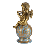 Фигурка Ангел с лирой на шаре Seraphic варинант исполнения - 2 | Loft Concept в Москве