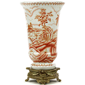 Фарфоровая ваза Seascape Chinoiserie